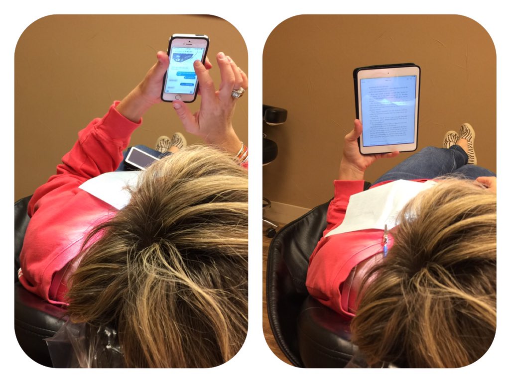 CleanTeethLand's tweet photo. Don't u just love pts like this..on phone/iPad the entire appt. #rude #seriously #dentalhygieneproblems #wow https://t.co/SCRKmCA8LM