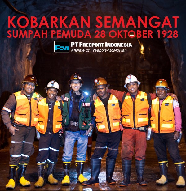 Satu tekad, gerak dan tujuan anak-anak bangsa untuk mengharumkan Indonesia dari Papua. Selamat Hari Sumpah Pemuda.