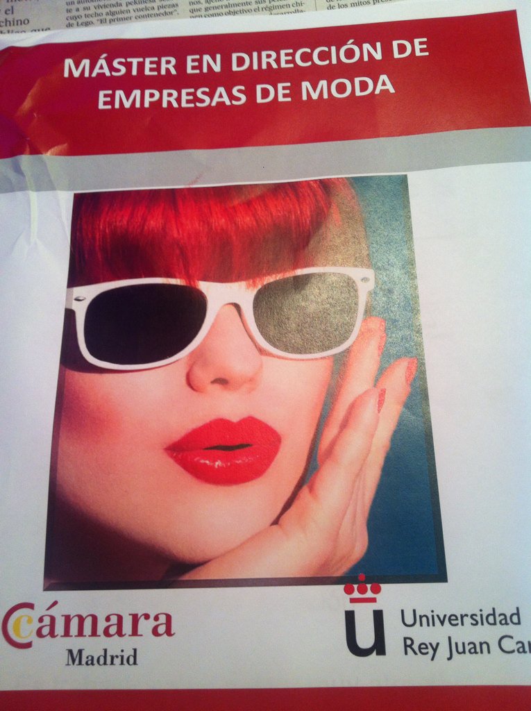 Primer día de clase de #moda en #Master #empresas de #moda @urjc #camaraComercioMadrid #universidad #formacion