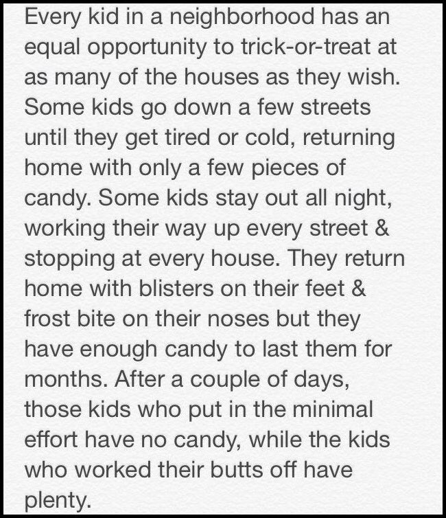 CloydRivers's tweet photo. Minimum wage explained through trick-or-treatin'. Merica. https://t.co/wACj85mPor