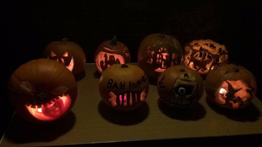 ClocYouth's tweet photo. Well done to all those who took part in our pumpkin competition, they were all amazing! #Halloween #pumpkin https://t.co/7f6s5T60vF