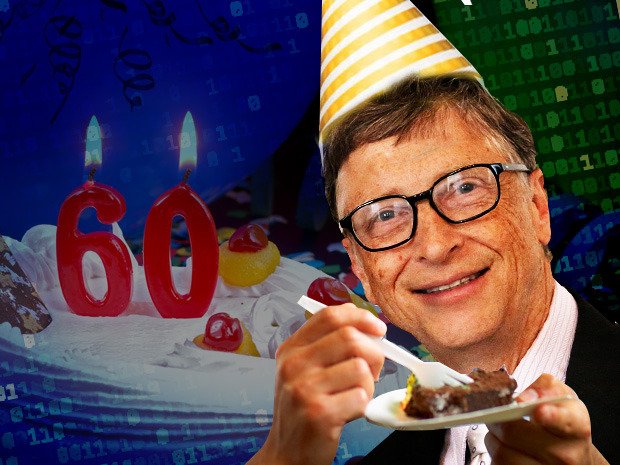 Bill Gates at 60: A look back
Happy birthday, Bill 
 