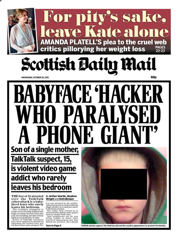 drdeanburnett's tweet photo. Alternatively, "Single mother raises child to be smarter than all the security experts at a major corporation" https://t.co/u4avxFDDLx