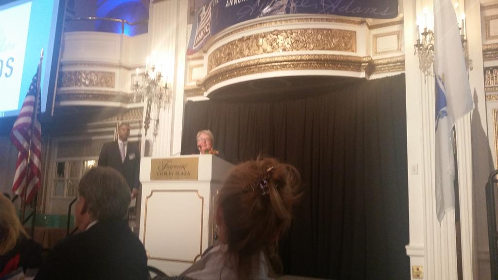 Congrats to 1of my fav ladies of the House on Abigail Adams Award! #mwpc <a href="/repkaykhan/">Kay Khan</a> <a href="/SpeakerDeLeo/">Bob DeLeo</a> <a href="/patriciahaddad5/">Pat Haddad</a>