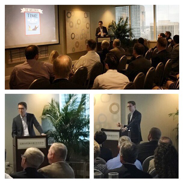 JmsMadisonInst's tweet photo. Author Ryan Houck discusses his book #WillAmericaFail at #JMI's Orlando Regional Meeting. @FreeMarket_US https://t.co/WSzs54Ob8W