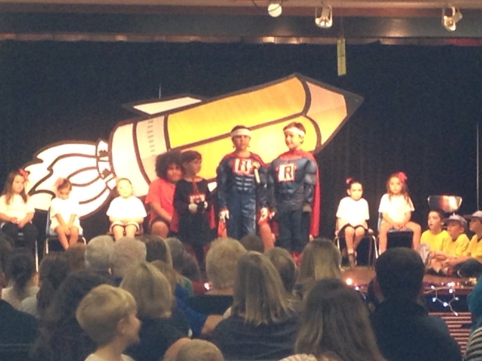 Read-Pattillo Family Health &amp; Fitness night starring Riboflavin and the Raisins !