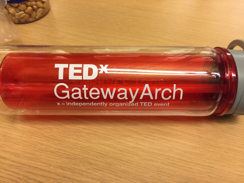 ChelseaCepicky's tweet image. Loving my new @TEDxArch water bottle! #embraceyourinnernerd