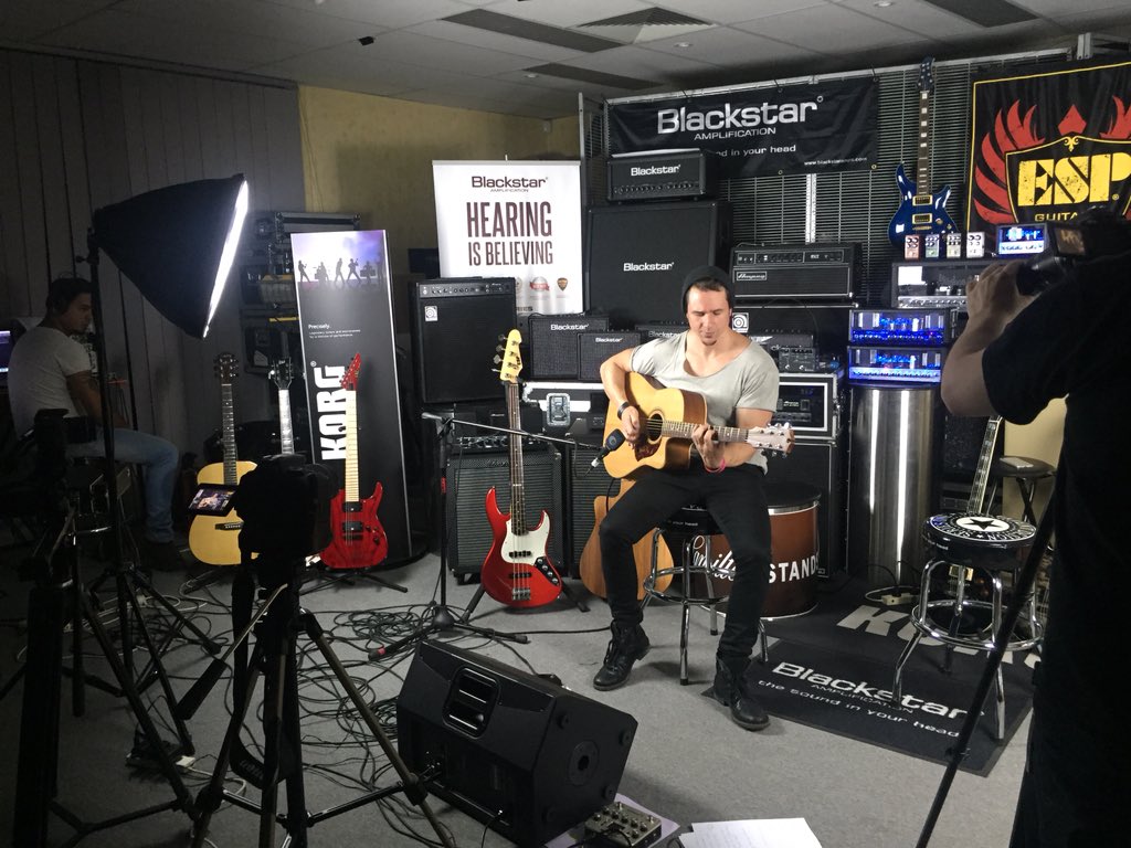 ravthomas's tweet photo. Shooting today for @DeanMarkleyAmps @DigiTech Videos up soon! @MatonGuitars #cmimusicandaudio #maton #DigiTech2015 https://t.co/eTgyWNvsKl
