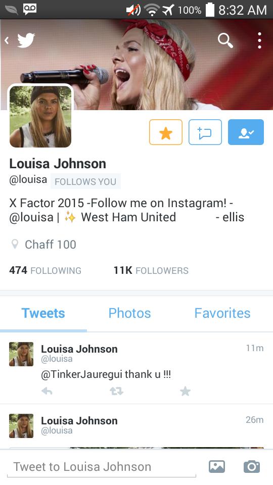 berthaf1999's tweet photo. @louisa look how far you have come 😍im so so proud please never forget me and the rest of us #1stfans &that tick😘 https://t.co/Vwv9JWHXNc