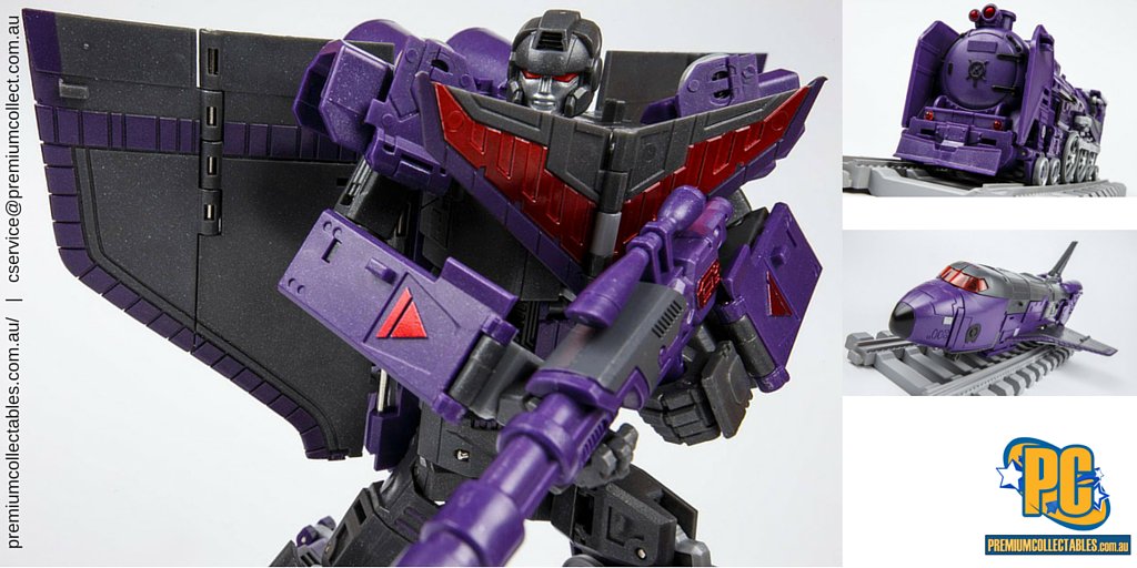 _PremiumCollect's tweet photo. #TFCON2015 Exclusive is also in stock at $149.95 AUD #Astrotrain #DX9 #Devilstar https://t.co/l8acuEm8cM https://t.co/jI4SgSxPGA