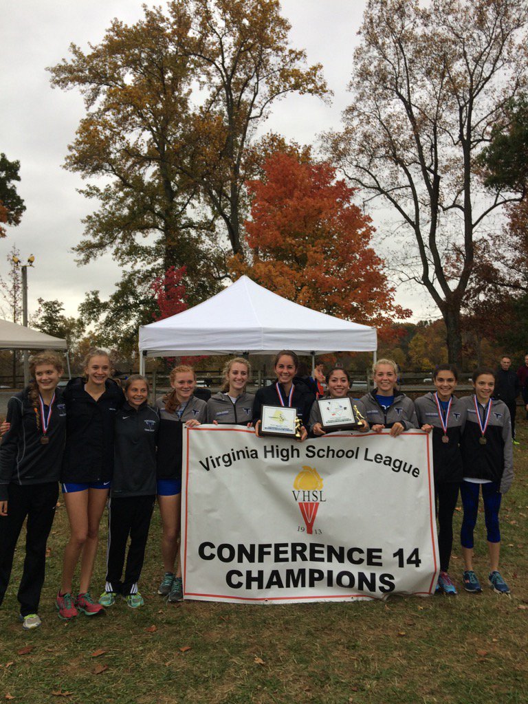Congratulations to our girls cross country team.  Regular season and tournament champions!  We are so proud of you!