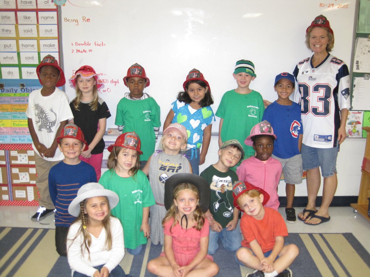 Red Ribbon and Anti-Bullying Week:  Topper Day-Ms. Brule and class