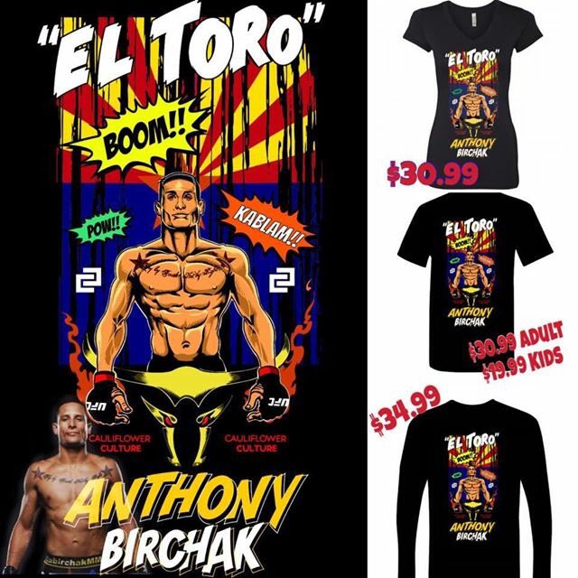 Pre-Order for my #UFCFightNight #UFCSaoPaulo Tee ends Halloween order ASAP! explosionsportswear.com/order-main.php… <a href="/CauliCulture/">Cauliflower Culture</a>