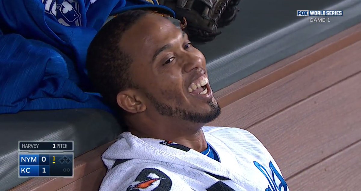 FanDuelSN_KC's tweet photo. When everyone knows you're swinging at the first pitch -- and you turn it into a inside-the-park homer #TakeTheCrown https://t.co/xCLCJVrMtY