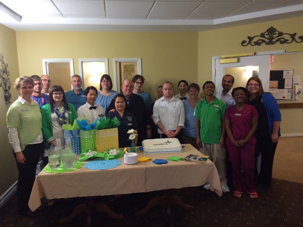 Great day 1 with #ReveraDay1 , staff enjoyed the Q and A time they had. Looking forward to being part of Revera.