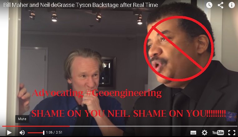 Actions4Animal's tweet photo. Neil DeGrasse Tyson Promoting Geoengineering? NAME AND SHAME .@neiltyson https://t.co/aKzxMDhLpi https://t.co/X7OeGWCuvn  #OpChemtrails