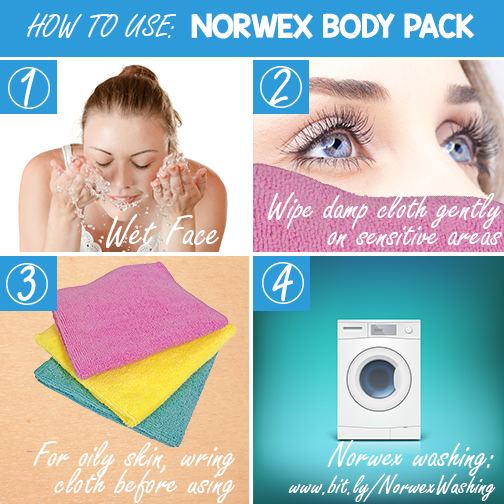 norwex's tweet photo. Cleanse your face with a damp #BodyCloth! There are many other uses for the #Norwex Body Pack! https://t.co/LZgOiCovHo
