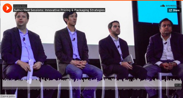 Zuora's tweet photo. #Subscribed15 #pricing panel w @LinkedIn @NeopostGroup @Fivestars and Simon-Kucher: https://t.co/ch5ES2IhzS https://t.co/qGblh6pxnW