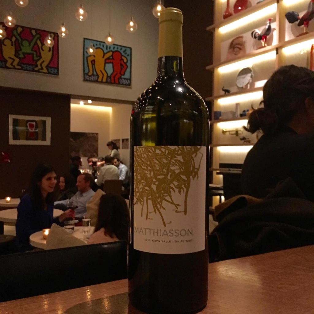 Come enjoy Matthiasson wine with Steve Matthiasson <a href="/sohmbar/">Aldo Sohm Wine Bar</a> #aldoafterdark #9pmpour #winemaker #californiawine