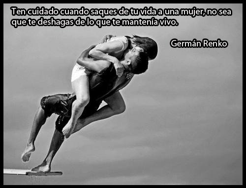 GermanRenko's tweet photo. “Ten cuidado cuando saques de tu vida a una mujer, no sea que te deshagas de lo que te mantenía vivo.” https://t.co/OlWYQMWzZL