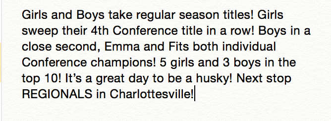 Conference Recap!!💙🐺