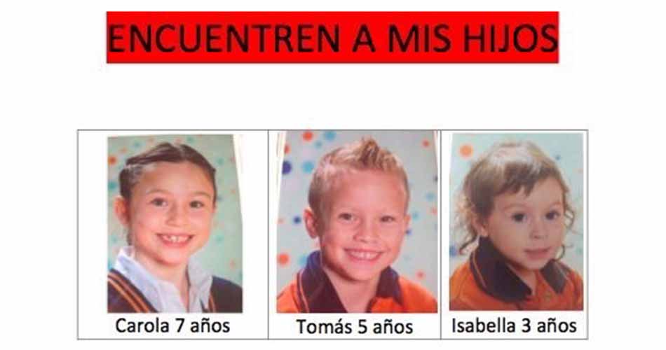 Cronica_ok's tweet photo. #ChacalSolidario Se buscan tres chicos secuestrados por su padre https://t.co/HeGgyUKepk #TipoGabrielaAriasUriburu https://t.co/txX0f0pYRq