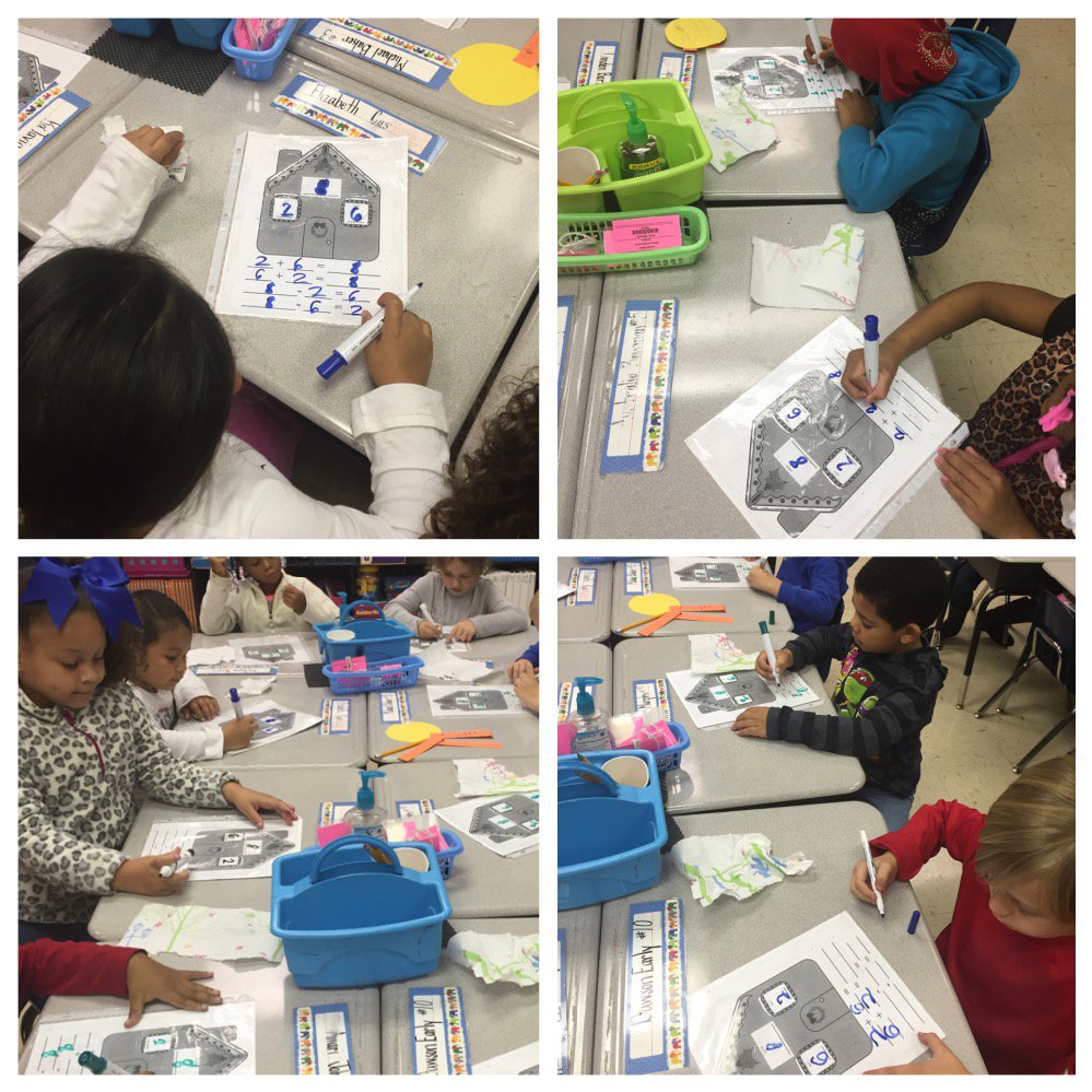 MsDevore_1st's tweet photo. Building fact families today in Math!! https://t.co/glUpUXea56