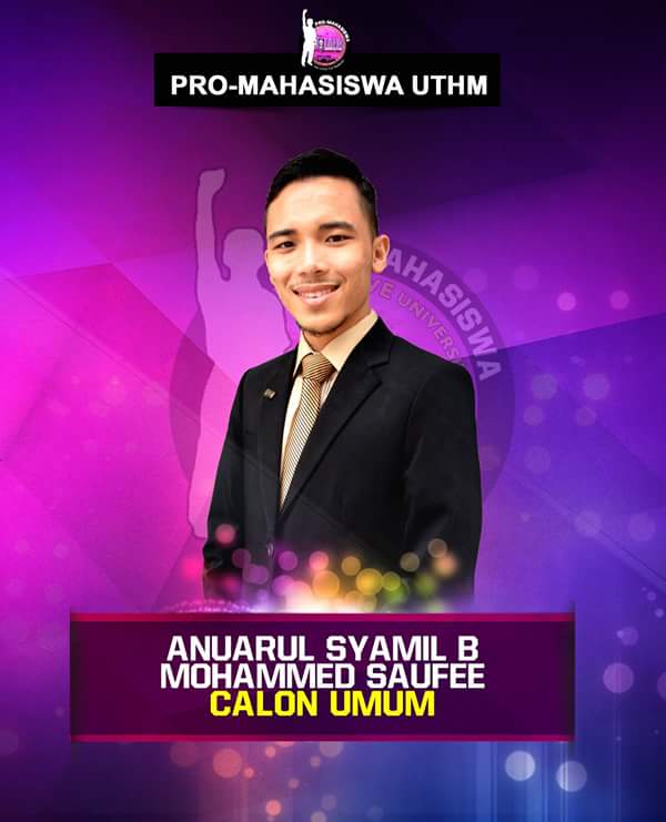ProM_UTHM's tweet photo. Undilah calon @ProM_UTHM
#Syamil4YDP
#HeilProM
#IniKaliKitaPimpin https://t.co/hcIX5MX3IG