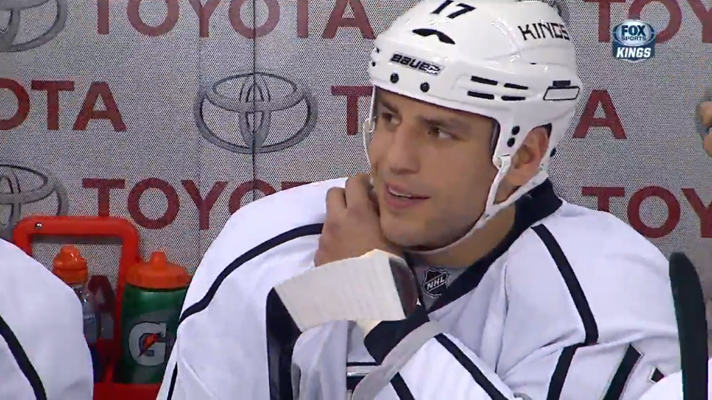 kwilson715's tweet photo. "@LAKings: Third period starts NOW on @FoxSportsWest. #LAKings tied 1-1 with @NHLJets. #RaceToSeis https://t.co/y0nJJtYzQq" foreshadowing?