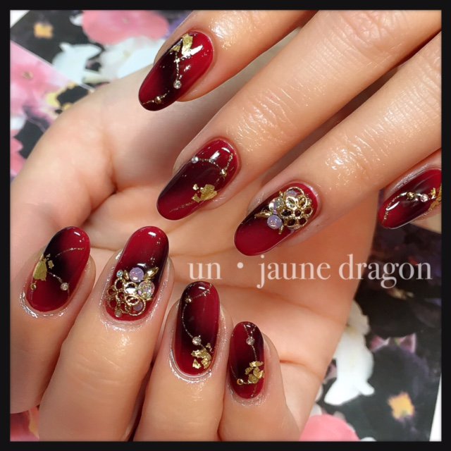 تويتر Un Jaune Dragon 生玉店 على تويتر 和柄ネイルといえば 赤 黒 ゴールドの組み合わせ ちょっと個性的に でも上品さも忘れません 成人式にピッタリなアートです ご予約はコチラ Tel ０６ ６７７５ １０４８ Web T Co 4qskzw44qr T Co