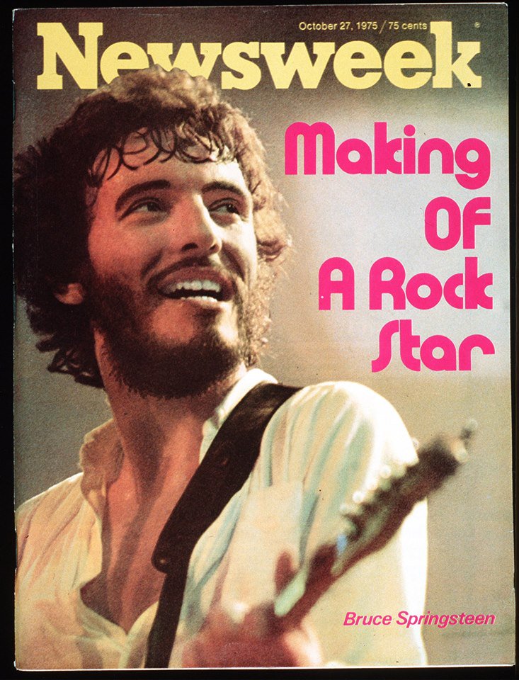 Newsweek's tweet photo. It's been 40 years since "The Boss" was on our cover just after he released "Born to Run" https://t.co/0xQZy9WHOI https://t.co/XMXHsu93R1