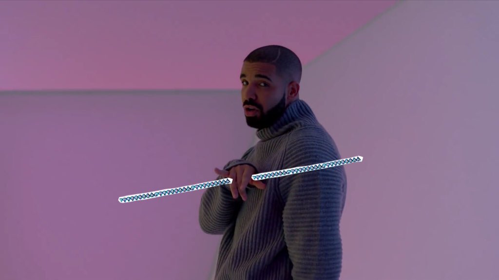 Nuc_Jonas's tweet photo. Hotline Bling? More like Hotline STRING *of RNA from the nucleus!!*

#CallMeOnMyCellPhone #LateNightWhenUNeedMyStuff https://t.co/c0e88VT7m6