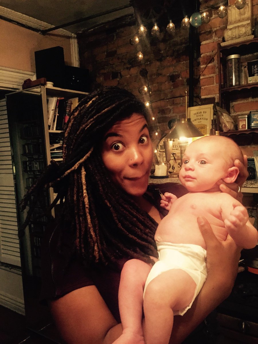 musykchyk's tweet photo. @amandapalmer &amp; @neilhimself made a pretty cute kid, don't you think? So glad I got to hang with him and mom today! https://t.co/7XYwfOd2no