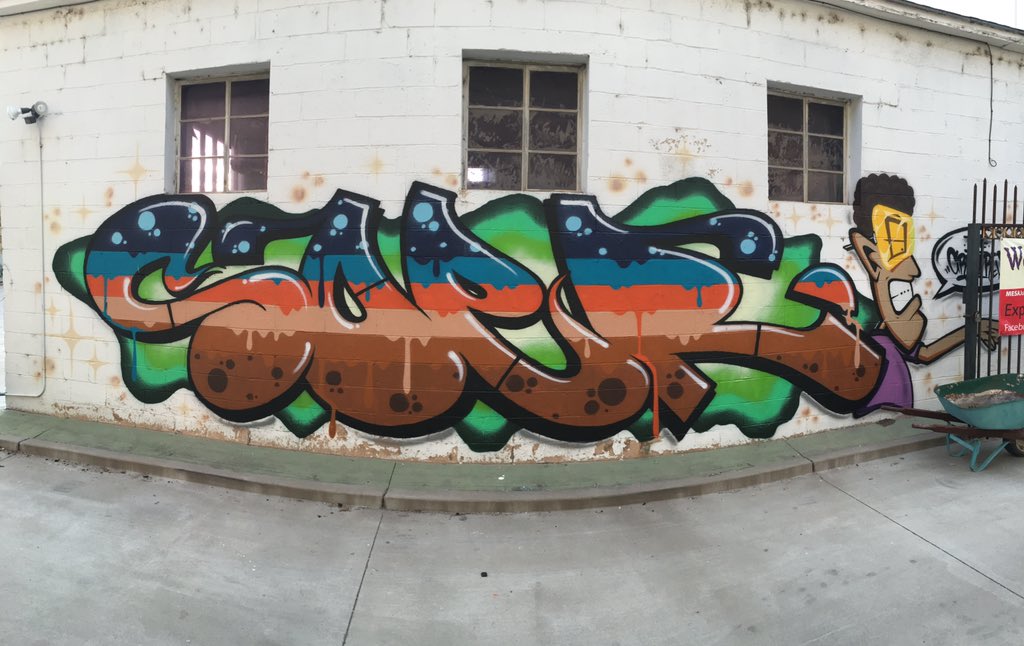 awful_cbs's tweet photo. The squad rockin hard on these virgin walls #creaturescrew https://t.co/OB3E4HrVQr