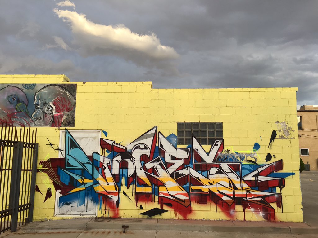 awful_cbs's tweet photo. The squad rockin hard on these virgin walls #creaturescrew https://t.co/OB3E4HrVQr