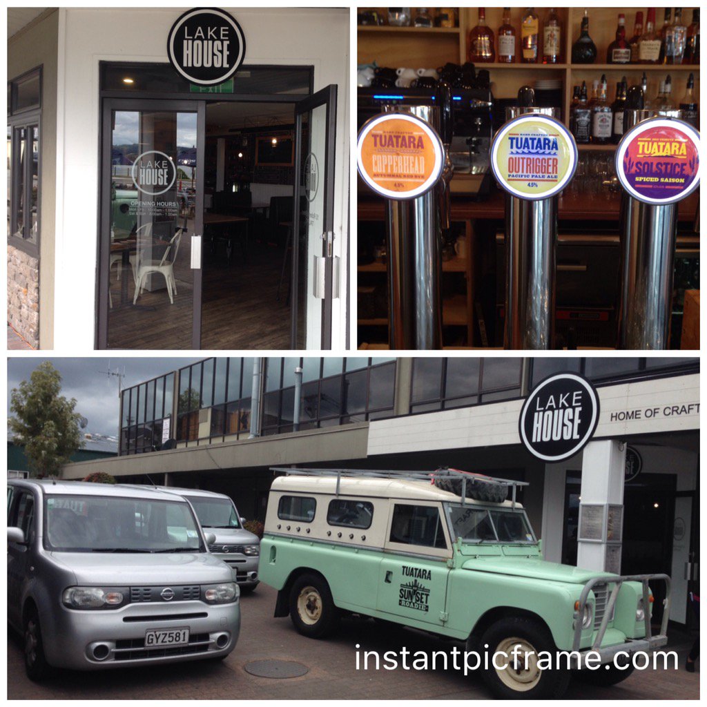 Kicking off the @TuataraBrew #XVSunSetRoadie @ The Lake House Taupo!