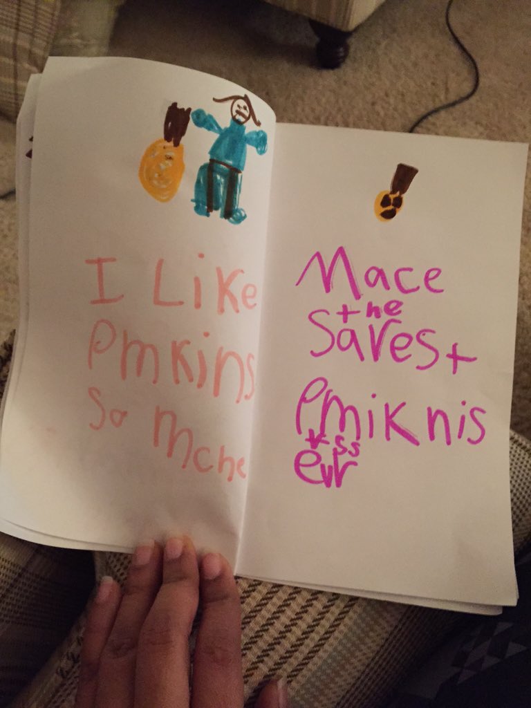 aparsad1's tweet photo. @MissMartinezK , Maya was so proud of her pumpkin book😄 https://t.co/gBL41t0Gkx