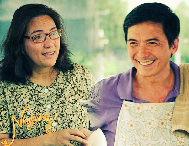 Vidanes_CM's tweet photo. Make way for the newest ABS-CBN loveteam: #PaCris! 🤗
@omengq
@sylviasanchez_a
#NingningTibokNgPuso https://t.co/O2aB2V5ABC