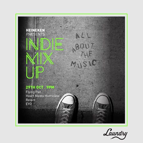 #PJ THURS Oct29 INDIE MIX UP 9pm <a href="/laundrybar/">Laundry Bar</a> CURVE ft. <a href="/FlyingPanBand/">Flying Pan Band</a> <a href="/HMHRocks/">HeartMeetsHurricane</a> <a href="/relentband/">Relent</a> #EYO