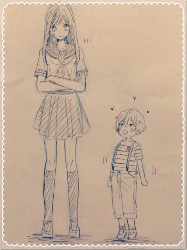 シュナウザーのゆきちゃんとトイプーのルイくんを擬人化する遊び……ルイくん子供だからすごいぐいぐいゆきちゃんにアピールするけどまだゆきちゃんびびってる^_^; 