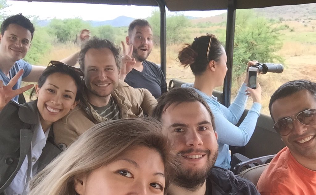 xxl23's tweet photo. I play poker so I can go on trips like this! #safari @WPTSA https://t.co/dt4aR8Zowb