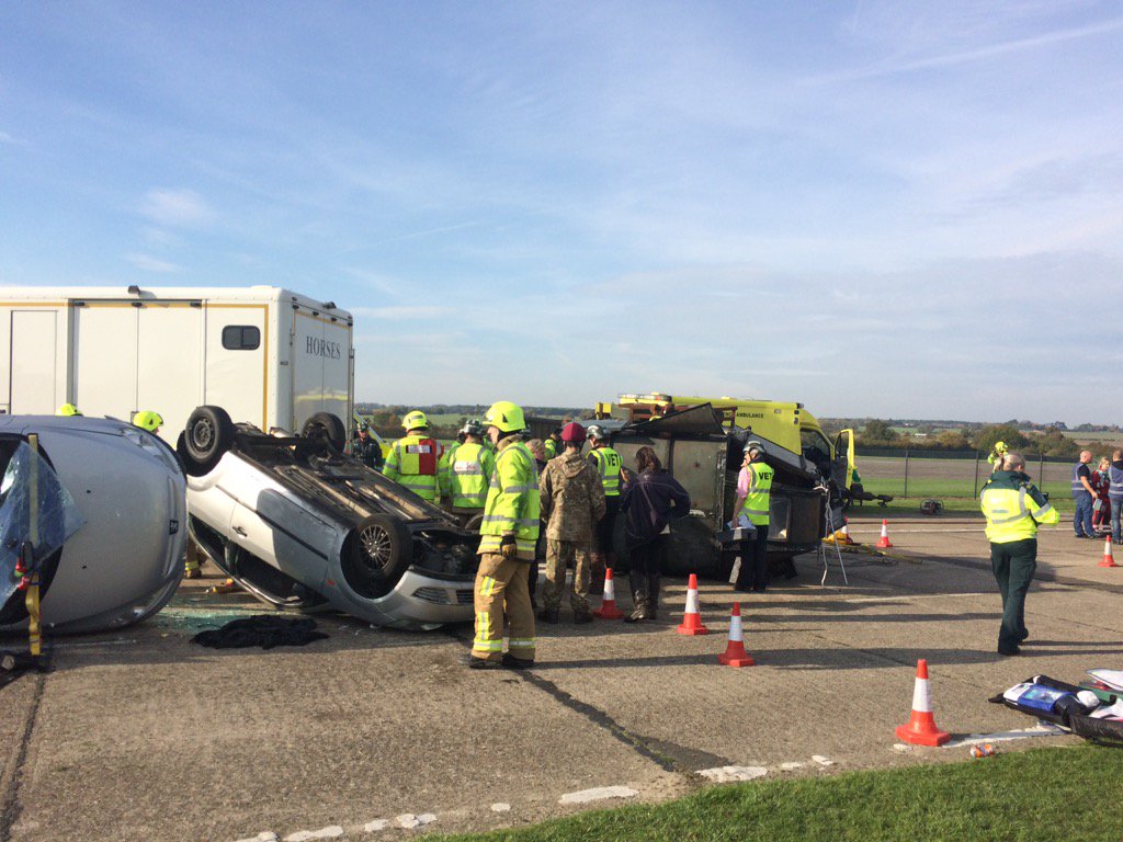 RachelToriana's tweet photo. Multi-agency teamwork under pressure at #Kingsway. Lots to reflect on today @The_PCP @Essexairamb #MedTweets https://t.co/Kxpx7BCCNj