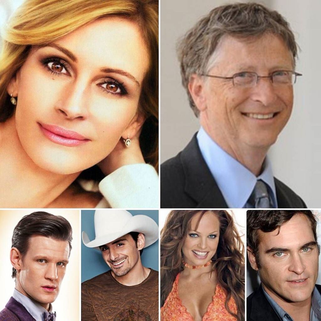  :  | Happy birthday to Julia Roberts, Bill Gates, Matt Smith, Brad Paisley, 