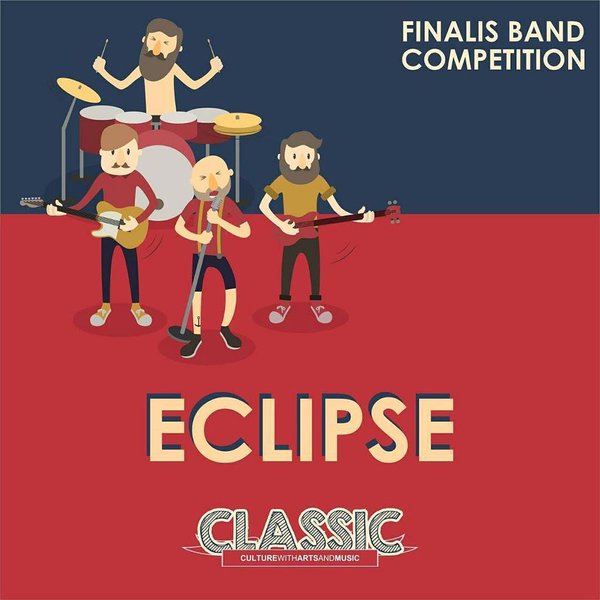 classicarnival's tweet photo. "ECLIPSE" menjadi band ketiga yg lolos di partai final band competition #ClassiCarnival2015. Good luck bro! https://t.co/2o2J1HASnT