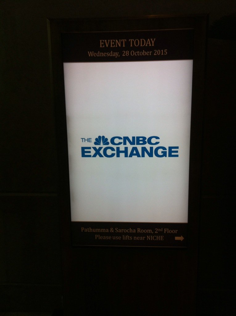 CurtisSChin's tweet photo. @CNBCWorld @ChristineCNBC 3 countries &amp; 4 flights later, I am in the building. CU soon on #CNBCExchange. #ISOcoffee https://t.co/HbrzGWqwSR