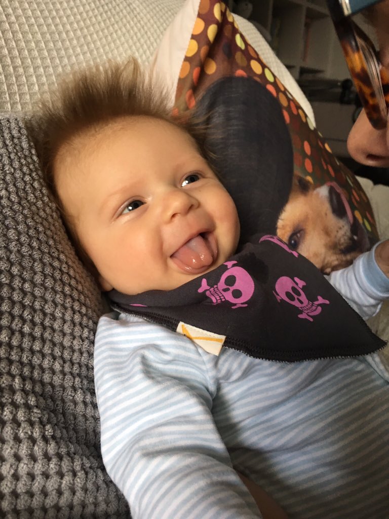 lozzamozza1984's tweet photo. This child has crazy hair! #baby #crazyhair #slightlyginger https://t.co/Xj3LJzHoSV