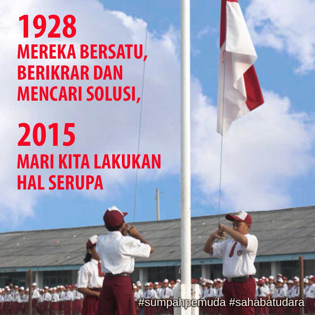 jakaanindita's tweet photo. Tetaplah muda 💪  #SumpahPemuda #sahabatudara https://t.co/NH49pUxW97
