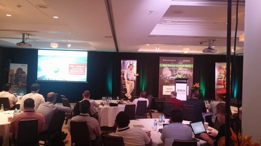 Andrew_McGee's tweet photo. @kroscarel talking about our leading edge health solutions. #HDSsummit  @HDSANZ https://t.co/LETB7IxNPq