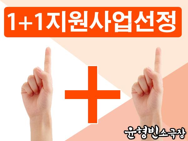 윤형빈소극장의 모든공연은
문화체육관광부 1+1 지원사업 선정작입니다 인터파크에서 한장사면 한장이 공짜!!