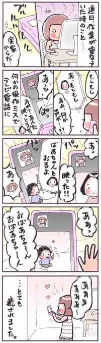「テレビ電話」
#漫画 #コミック #イラスト #2012年 